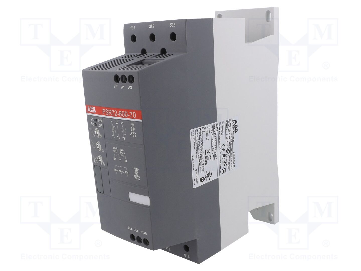 ABB PSR72-600-70 Pehmokäynnistin 37kW
