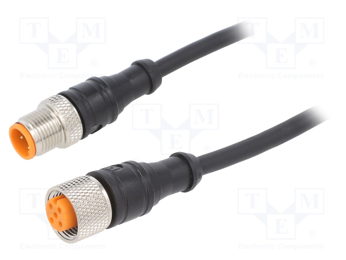 LUTRONIC 1210120004002-5M Anturikaapeli M12, 4-napainen
