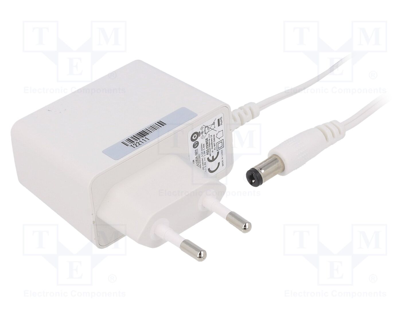 POS POSC06100A-WH Plug-in Power Supply 6VDC