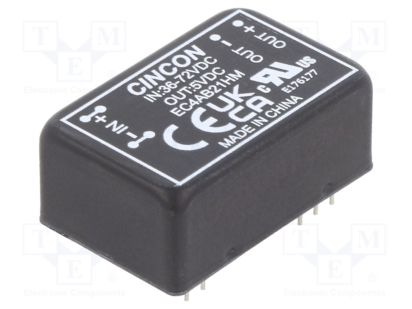 CINCON EC4AB21HM DC/DC-muunnin 5/6W, 5VDC