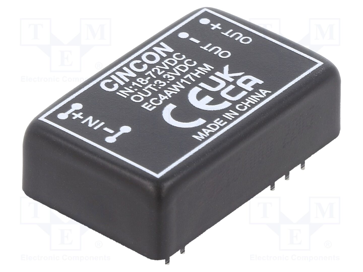 CINCON EC4AW17HM DC/DC-muunnin 6W, 18-72VDC/3.3VDC