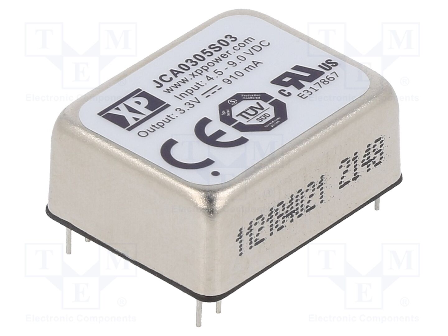 XP POWER JCA0305S03 DC/DC-muunnin 3W