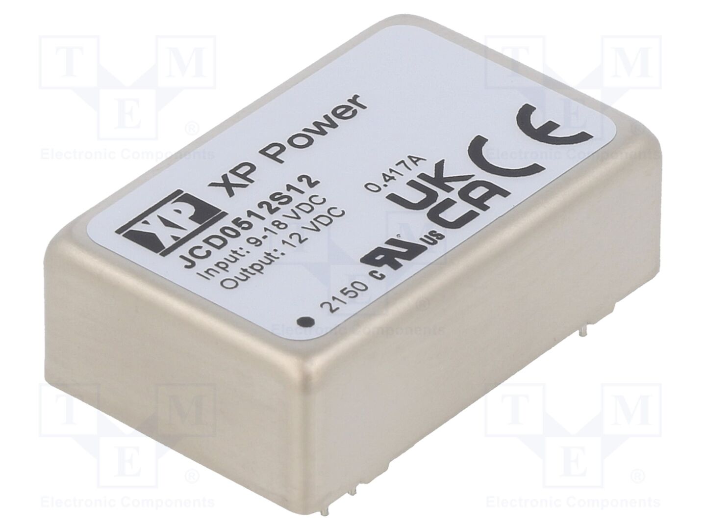 XP POWER JCD0512S12 DC/DC-muunnin 5W