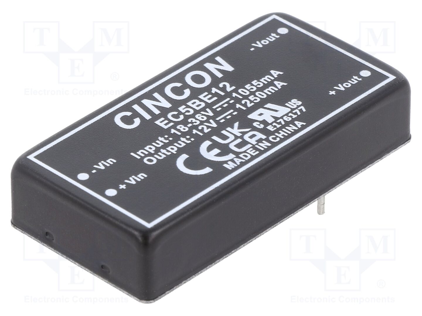 CINCON EC5BE12 DC/DC-muunnin 15W