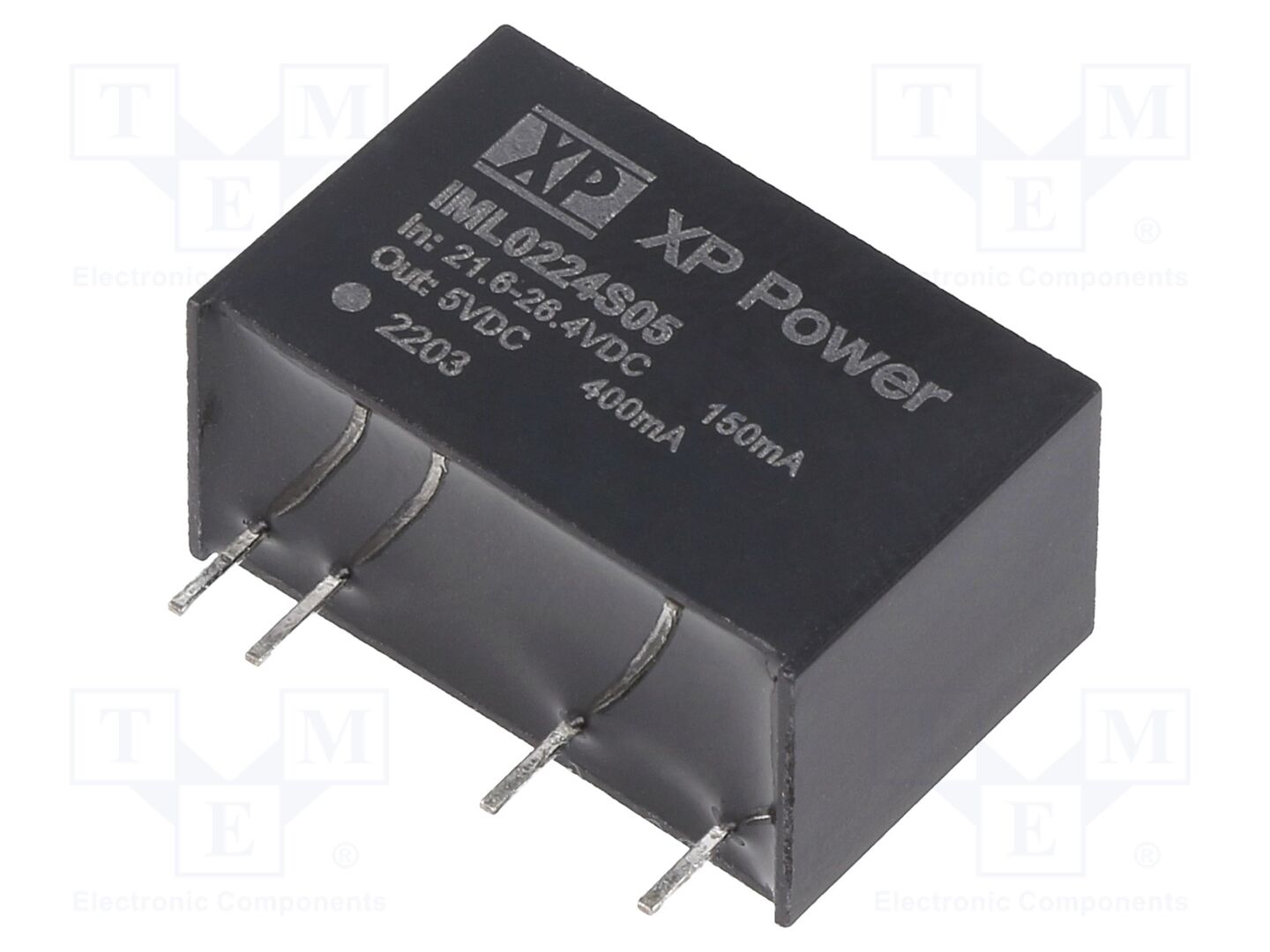 XP POWER IML0224S05 DC/DC-muunnin 2W