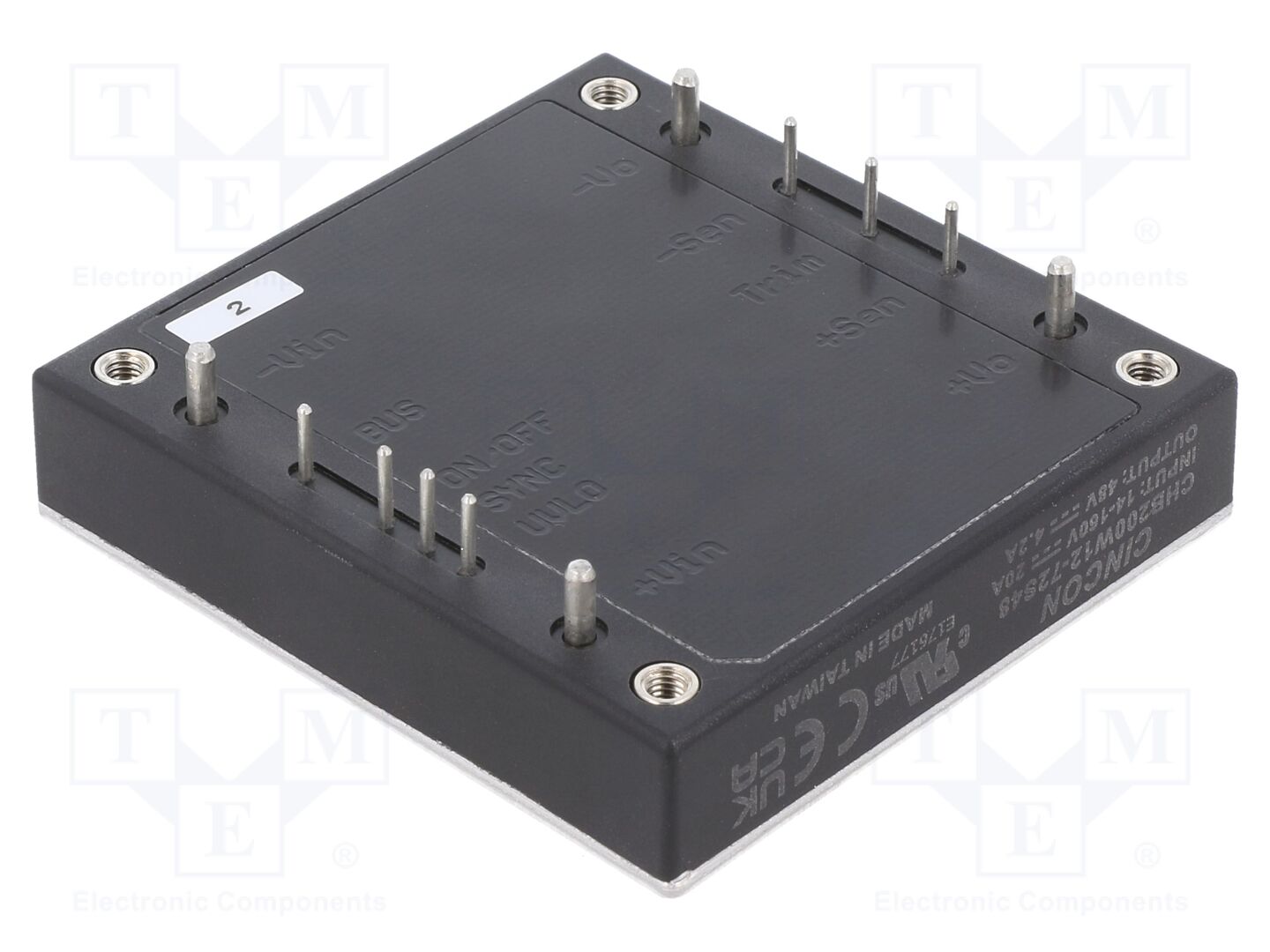 CINCON CHB200W12-72S48 DC/DC-muunnin 200W