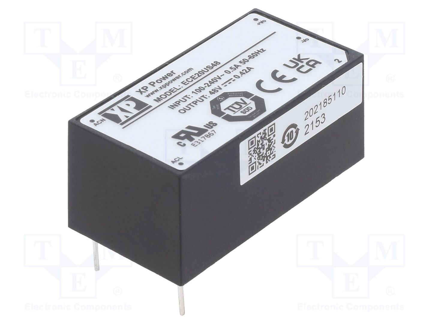XP POWER ECE20US48 AC/DC-muunnin 20W