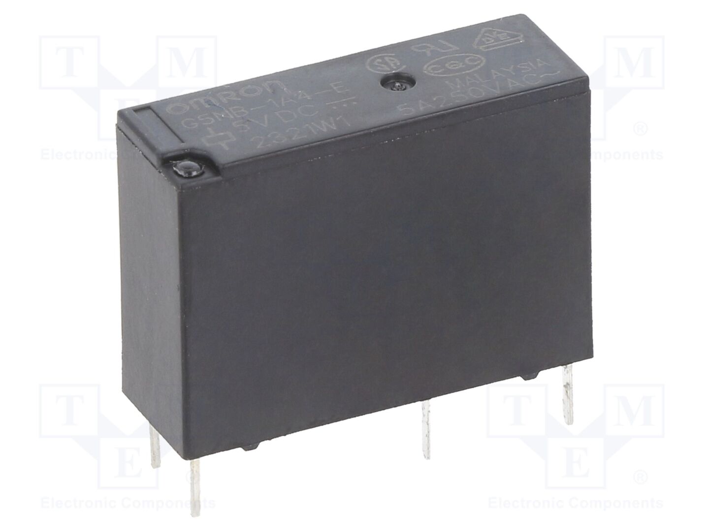 OMRON Electronic Components G5NB-1A4-E-5DC Sähkömagneettinen rele 5VDC (50 kpl erä)
