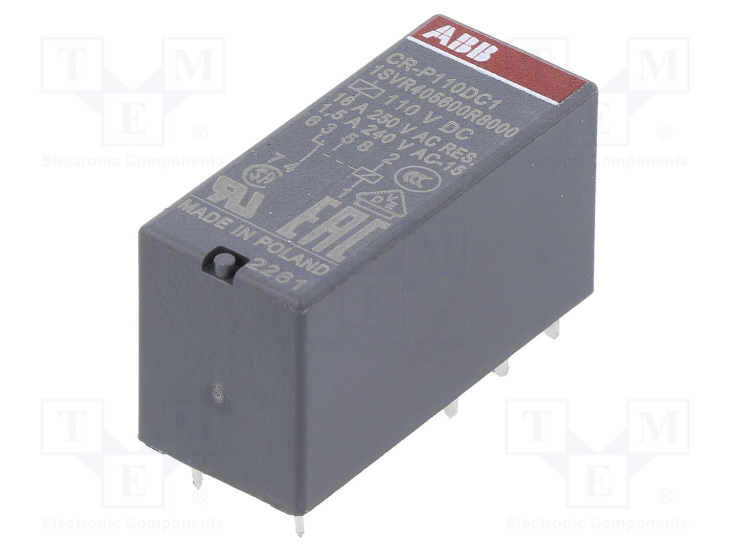 ABB CR-P110DC1 Sähkömagneettinen rele 110VDC