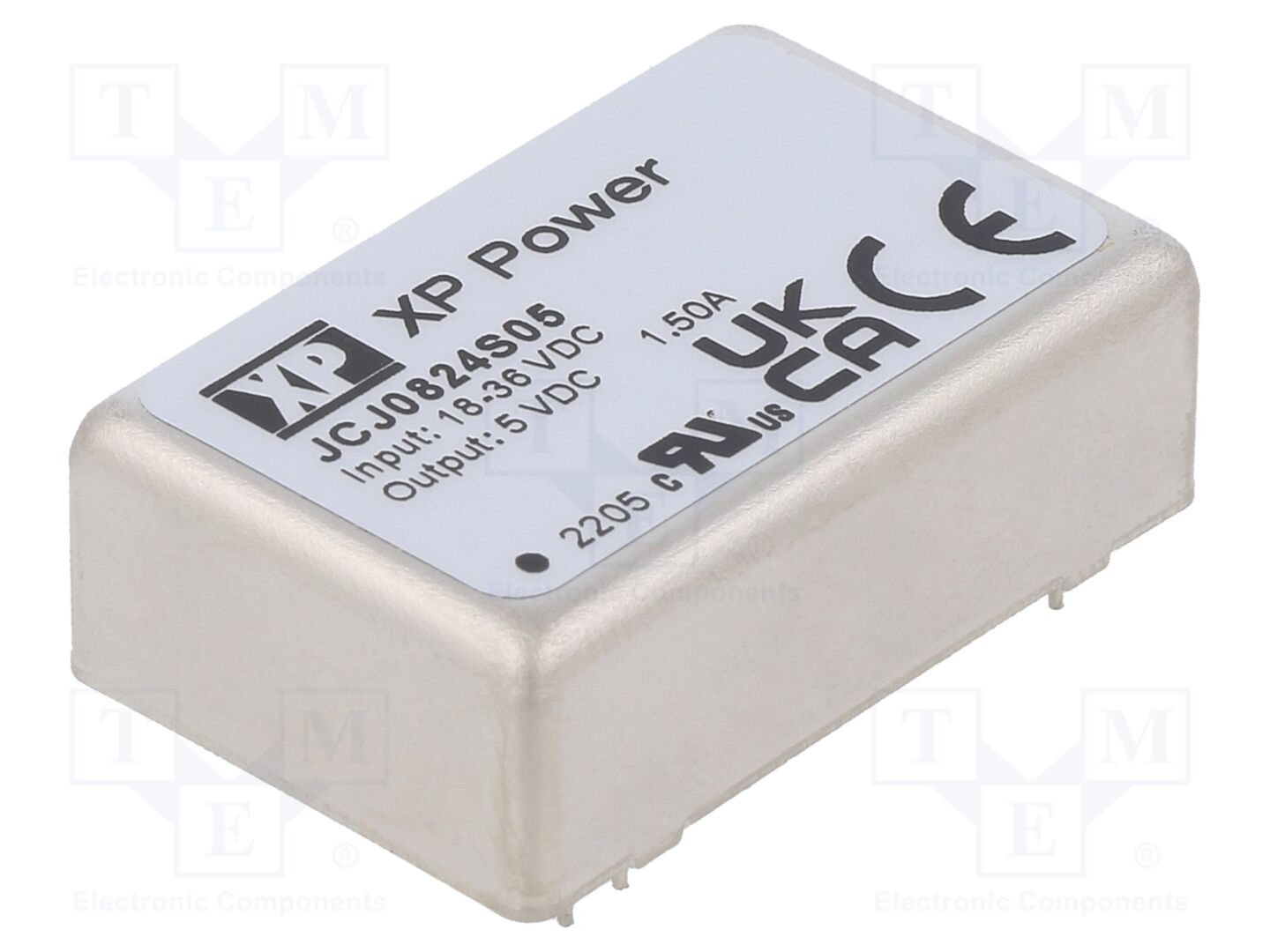 XP POWER JCJ0824S05 DC/DC-muunnin 8W