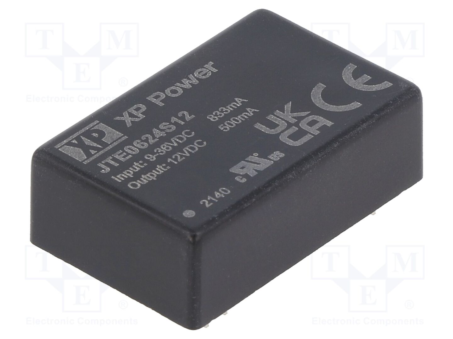 XP POWER JTE0624S12 DC/DC-muunnin 6W
