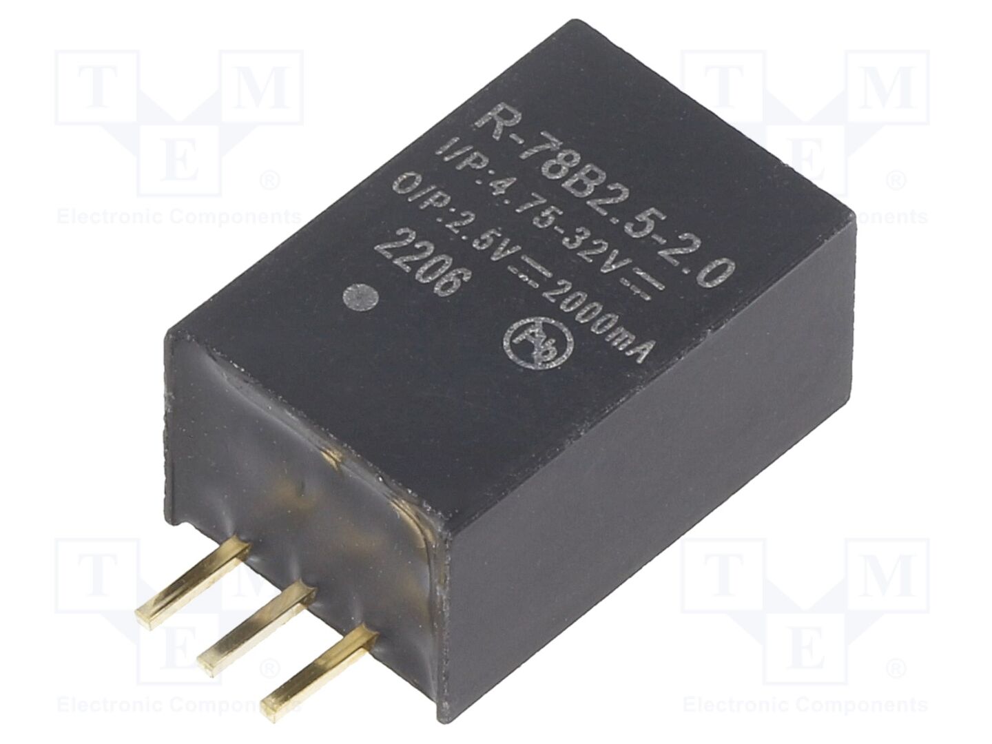 RECOM R-78B2.5-2.0 DC/DC-muunnin 5W