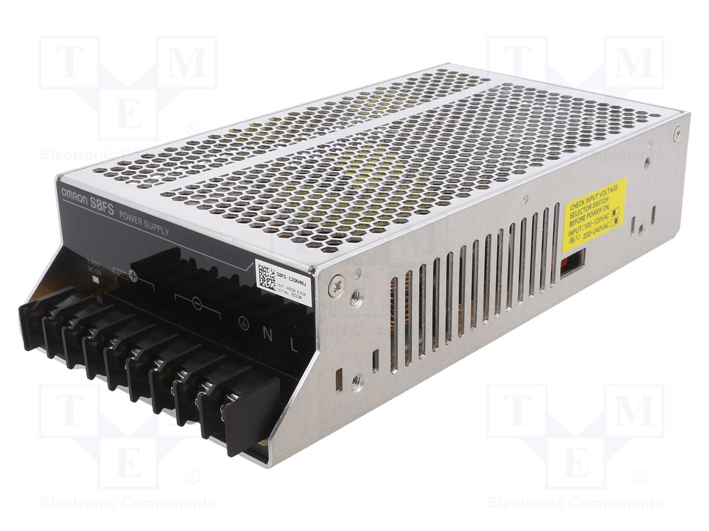 OMRON S8FS-C20048J Kytkinlähde 200W 48VDC 4.43A