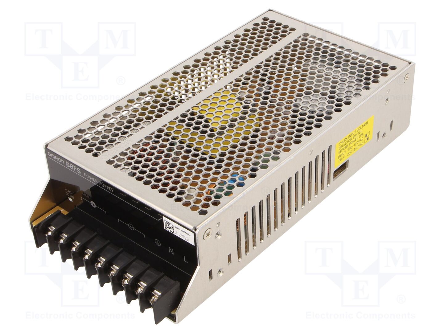 OMRON S8FS-C20012J Sisäänrakennettu kytkentävirtalähde 200W 12VDC 17A