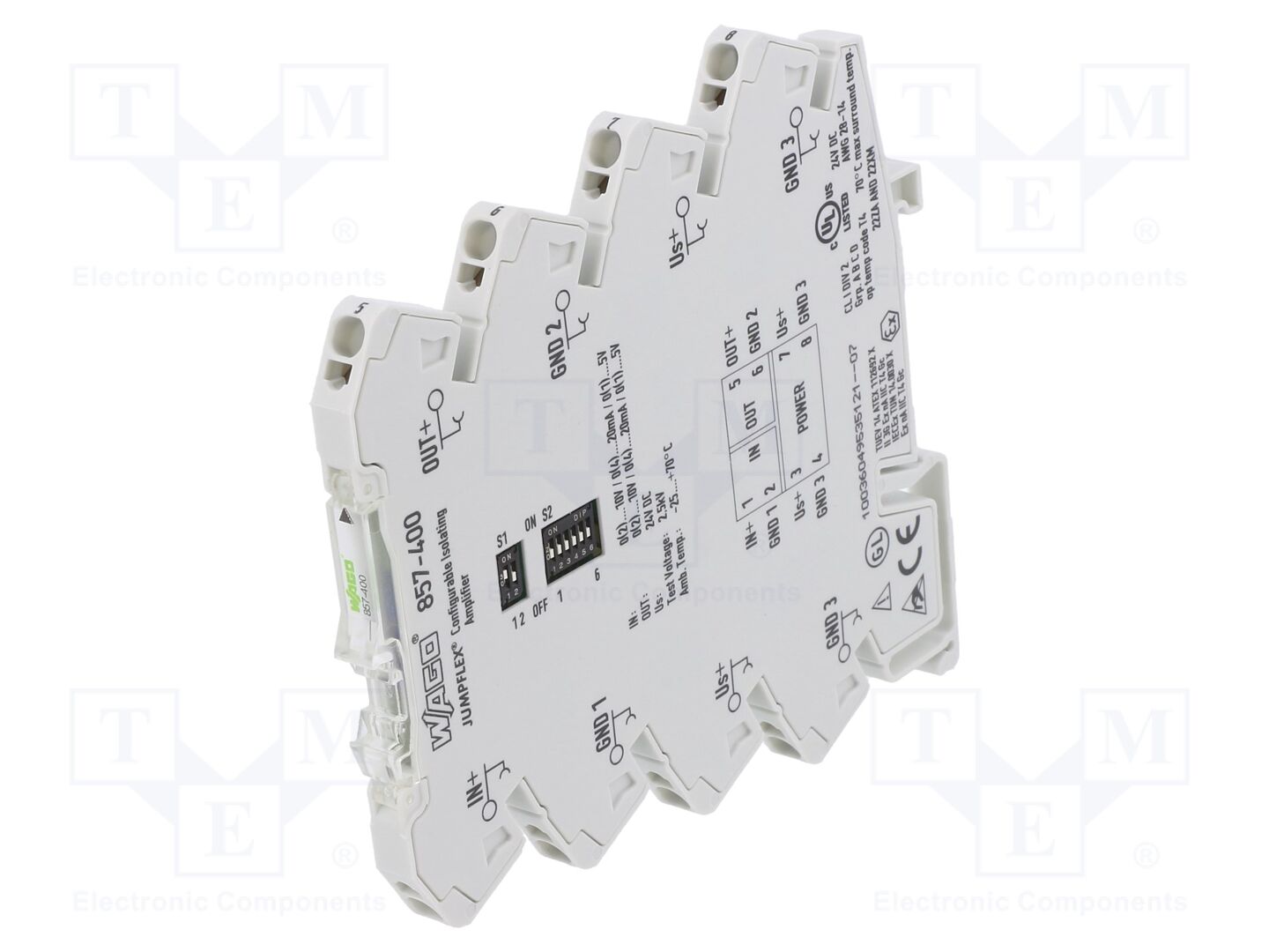 WAGO 857-400 Signaalierotin/Vahvistin 51.96g