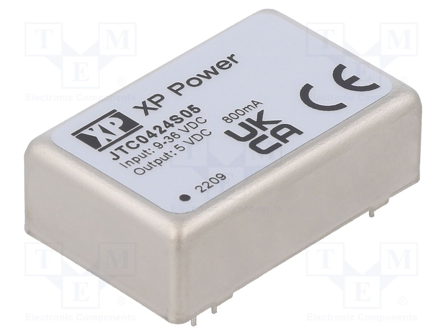 XP POWER JTC0424S05 DC/DC-muunnin 4W