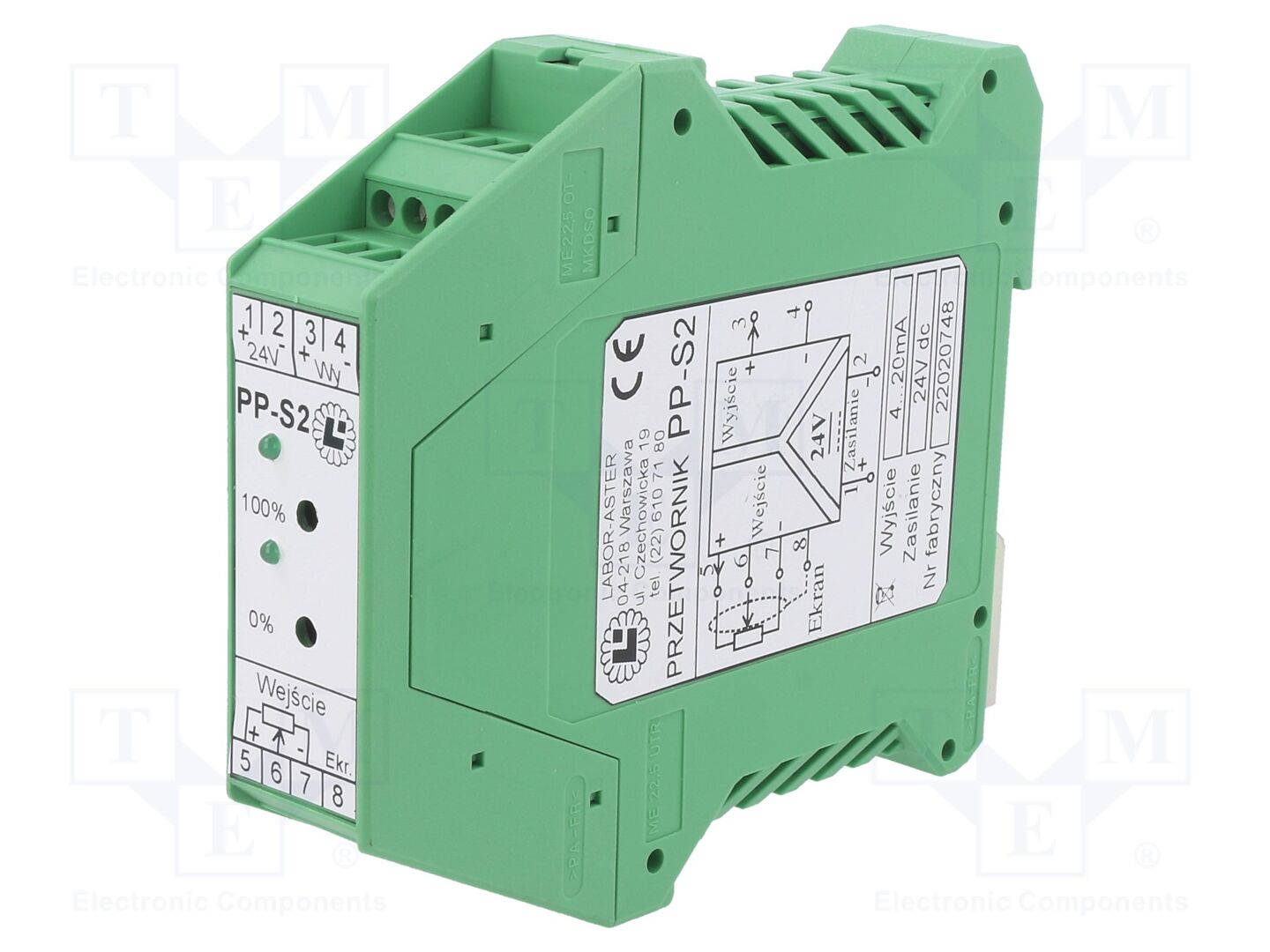 LABOR-ASTER PP-S2-3 Potentiometrimuunnin 24VDC