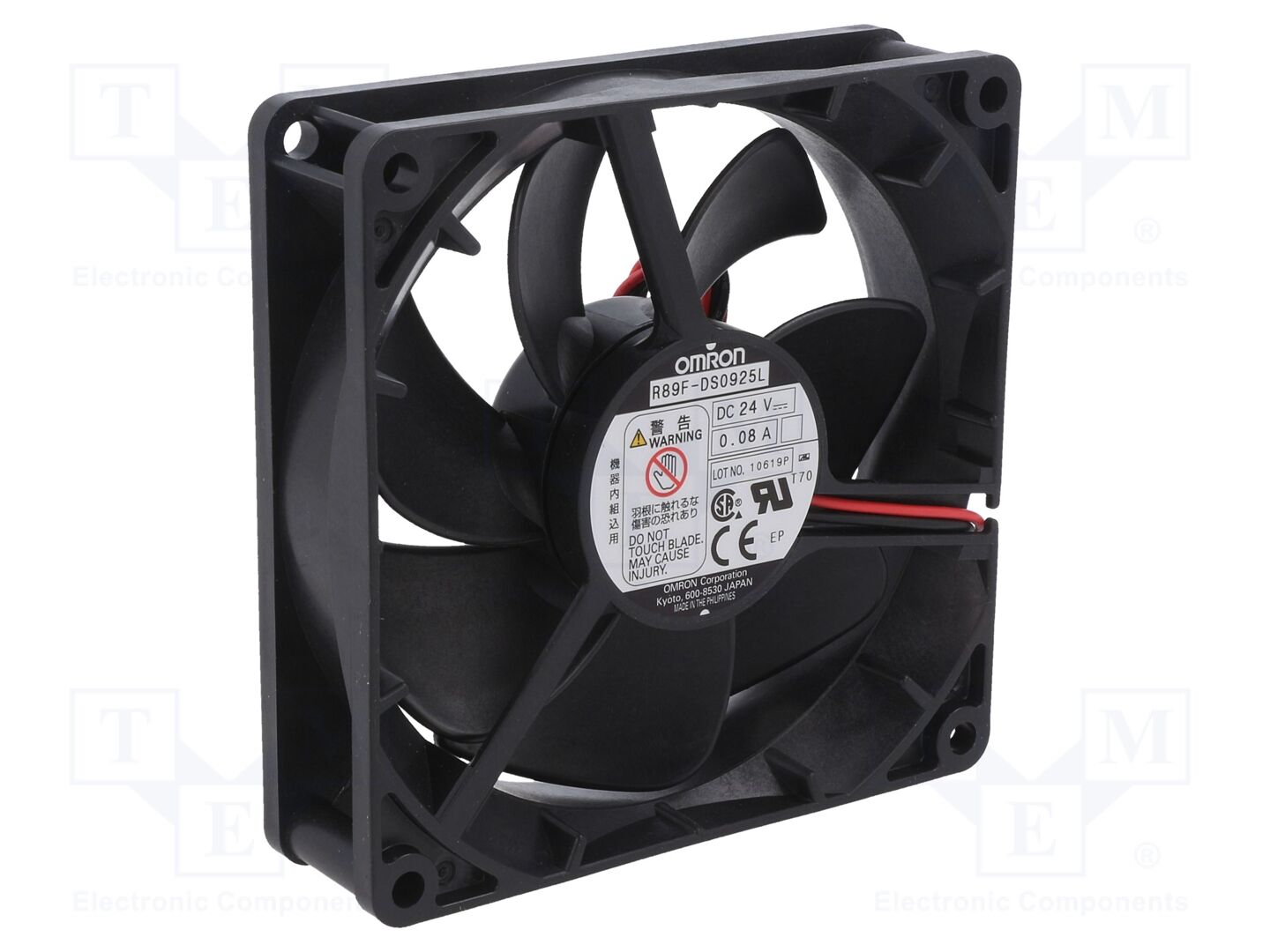 OMRON R89F-DS0925L Aksiaalituuletin DC24V