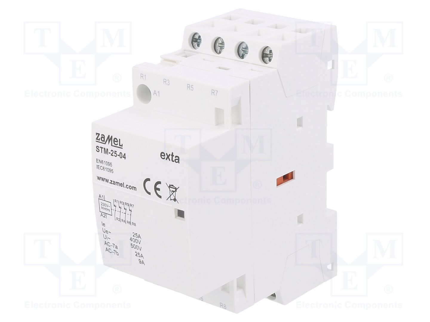 ZAMEL STM-25-04 Asennuskontaktori 25A