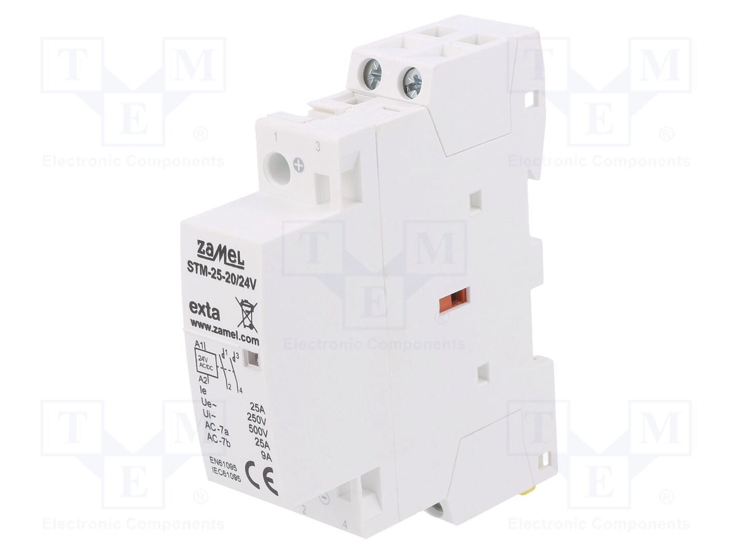 ZAMEL STM-25-20/24V Asennuskontaktori 25A