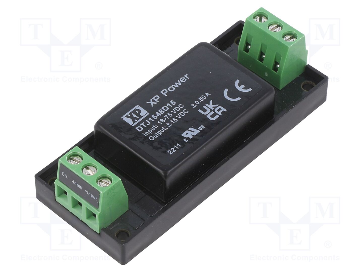 XP POWER DTJ1548D15 DC/DC-muunnin 15W