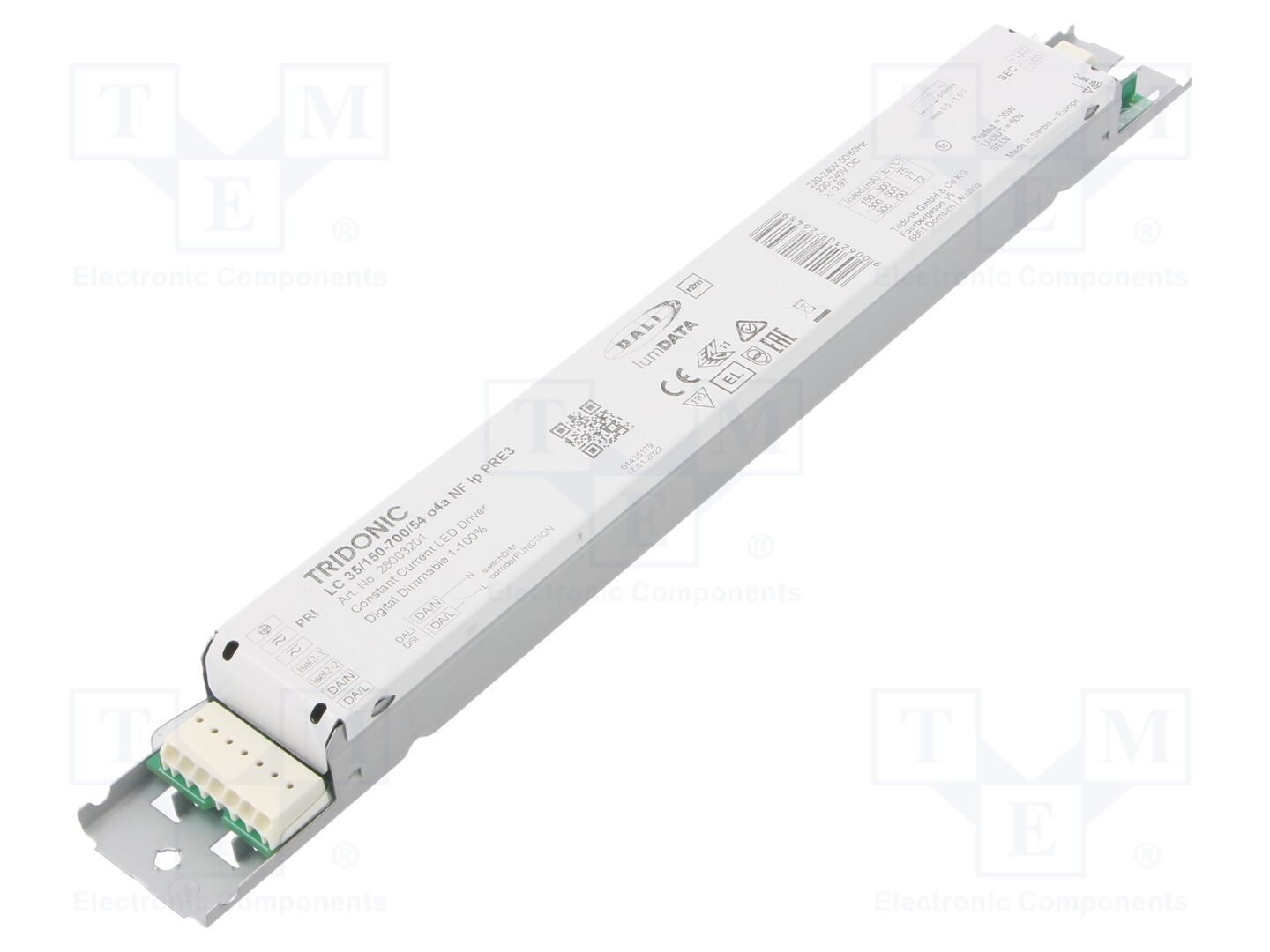 TRIDONIC LC 35/150-700/54 O4A NF LP PRE3 LED-virtalähde DALI 2 35W