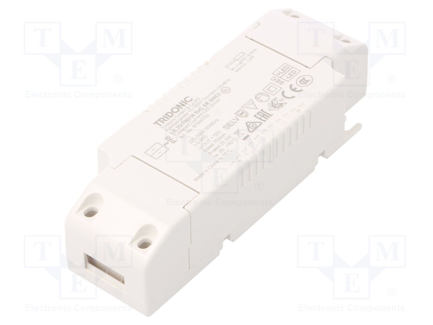 TRIDONIC 87500753 LED-verkkolaite 25W 700mA 22-36VDC