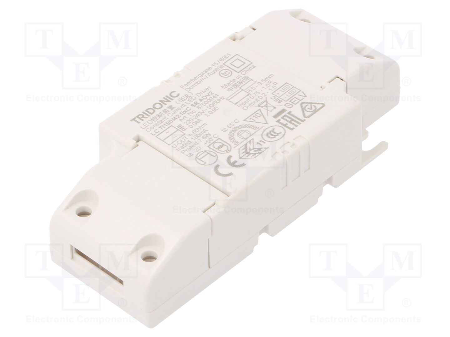 TRIDONIC 87500944 LED-virtalähde 7W 30-42VDC 180mA
