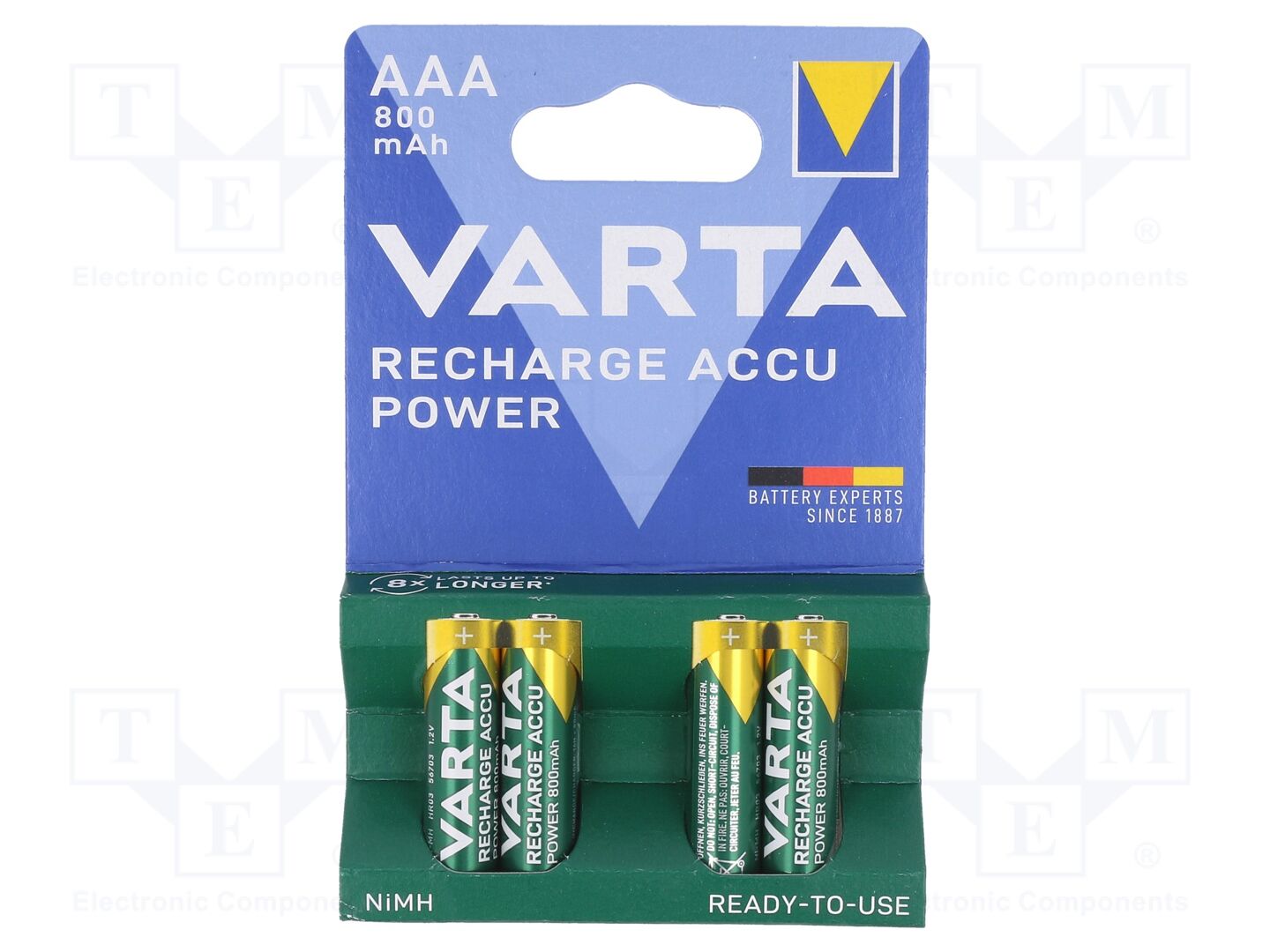VARTA ACCU-R3/800-V Akku 800mAh
