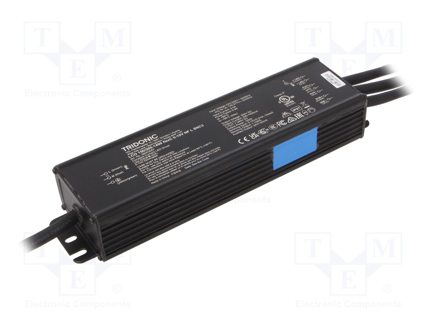 TRIDONIC 28003557 LED-verkkolaite 150W 54-300VDC 200-1400mA IP67
