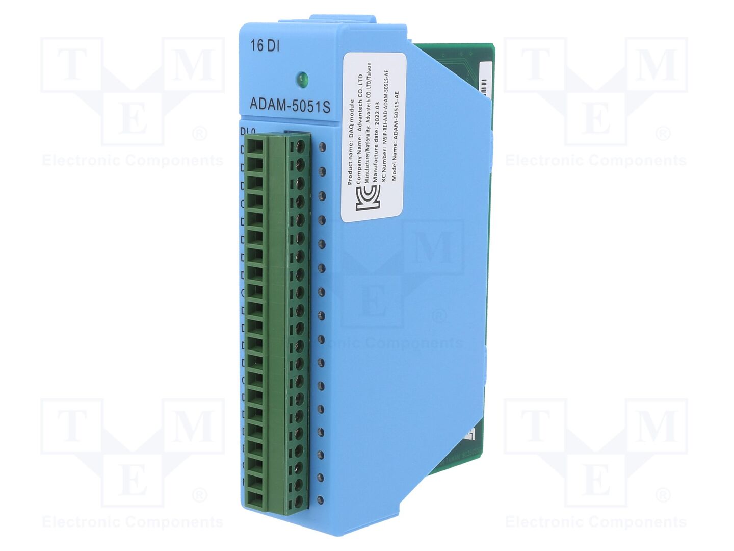 ADVANTECH ADAM-5051S Digitaalinen I/O-moduuli 16 tuloa