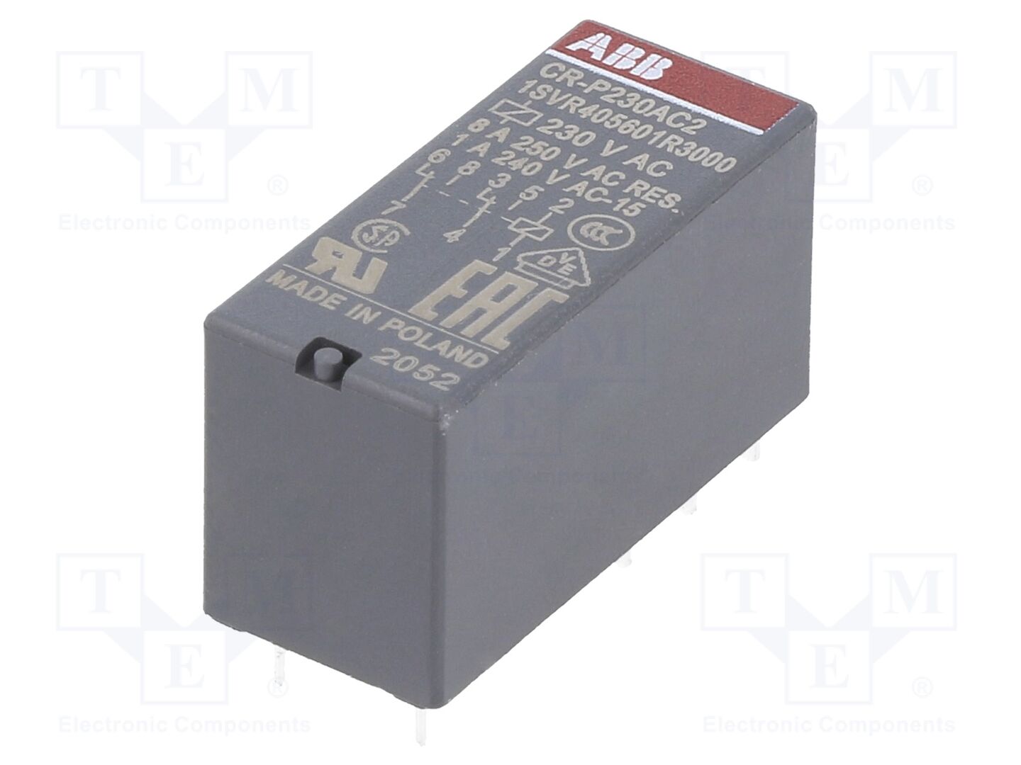 ABB CR-P230AC2 Sähkömagneettinen rele 230VAC