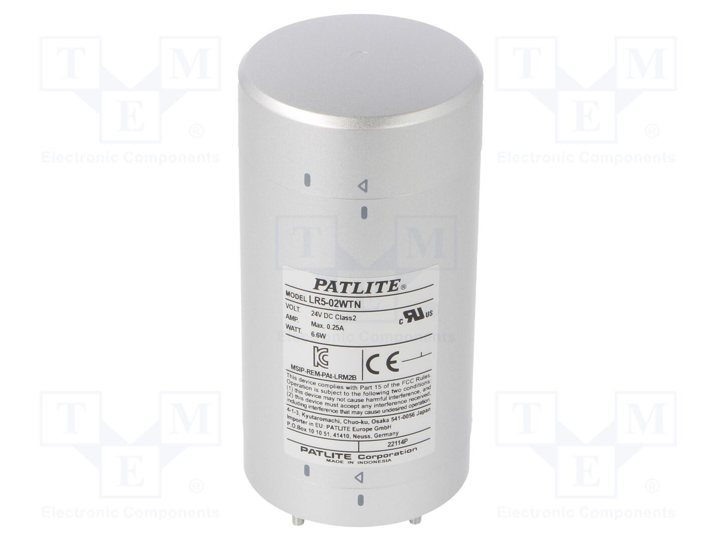PATLITE LR5-02WTNU Signalling Columns automaatiomoduuli 24VDC