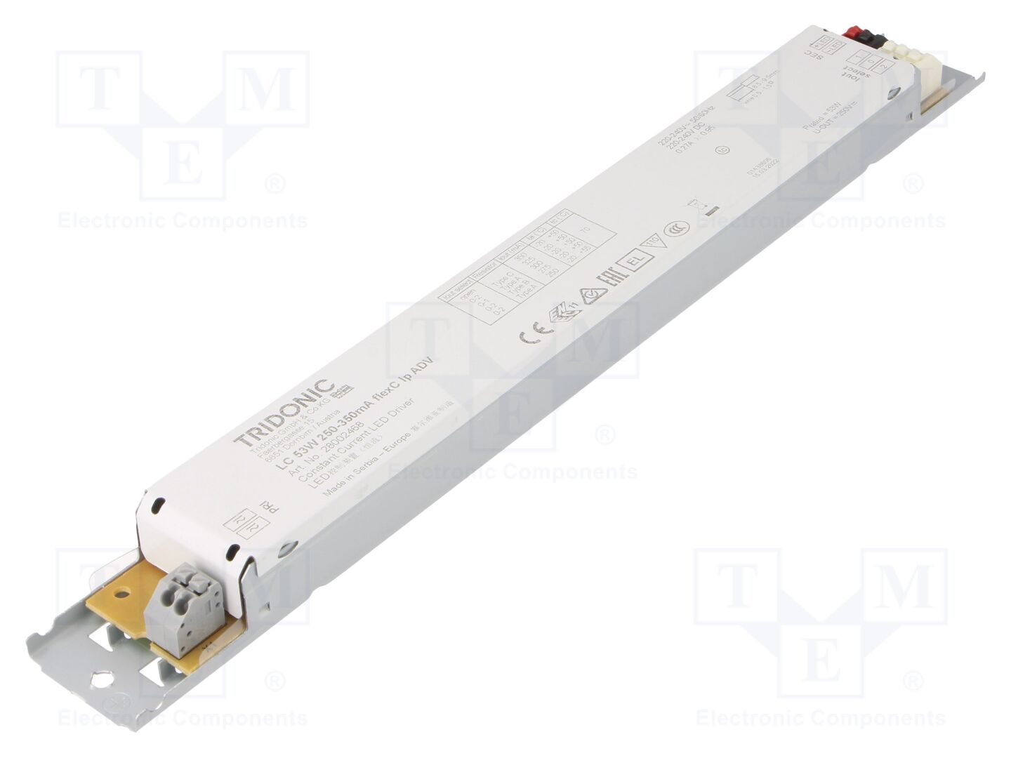 TRIDONIC LC 53W 250-350MA FLEXC LP ADV LED-virtalähde