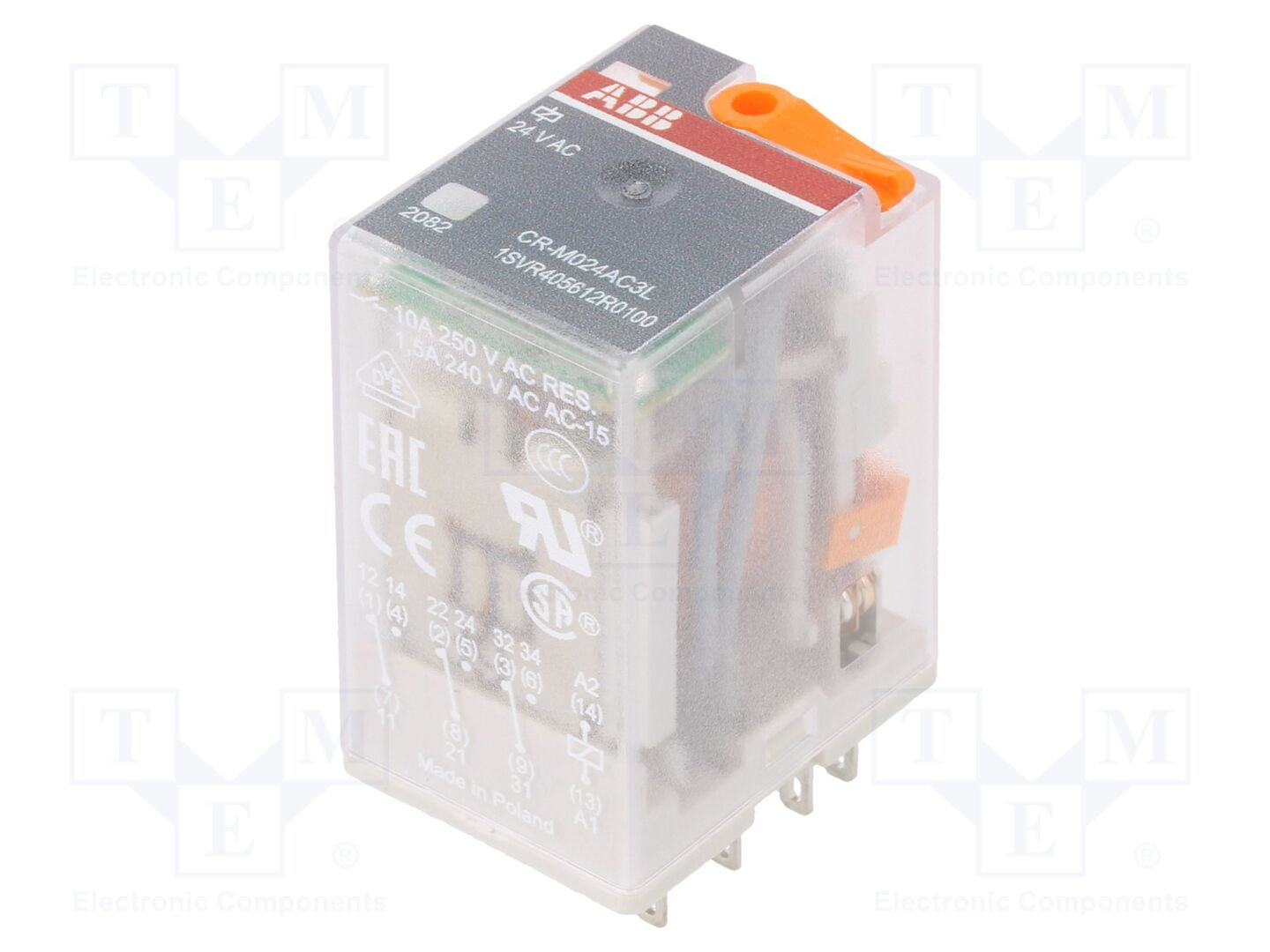 ABB CR-M024AC3L Sähkömagneettinen rele 24VAC