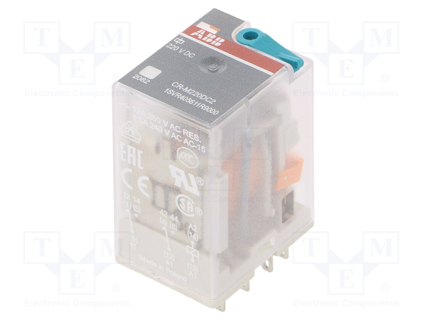 ABB CR-M220DC2 Sähkömagneettinen rele 220VDC