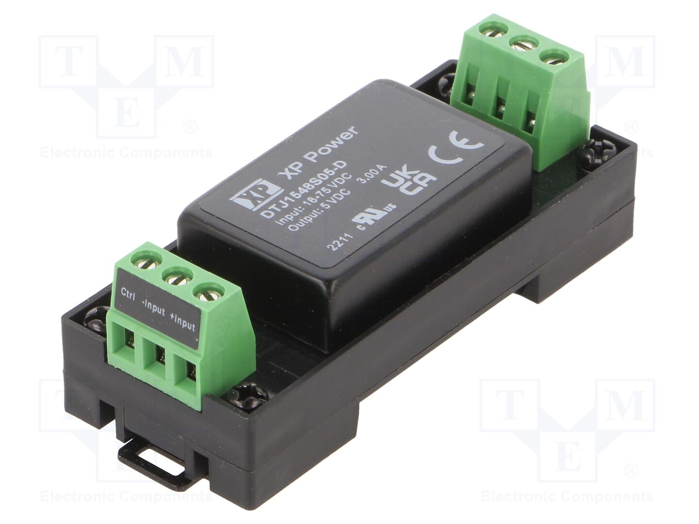 XP POWER DTJ1548S05-D DC/DC-muunnin 15W, 5VDC