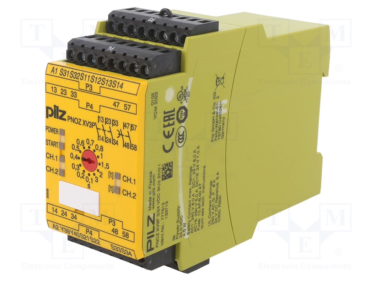 PILZ 777512 Turvarele 24VDC