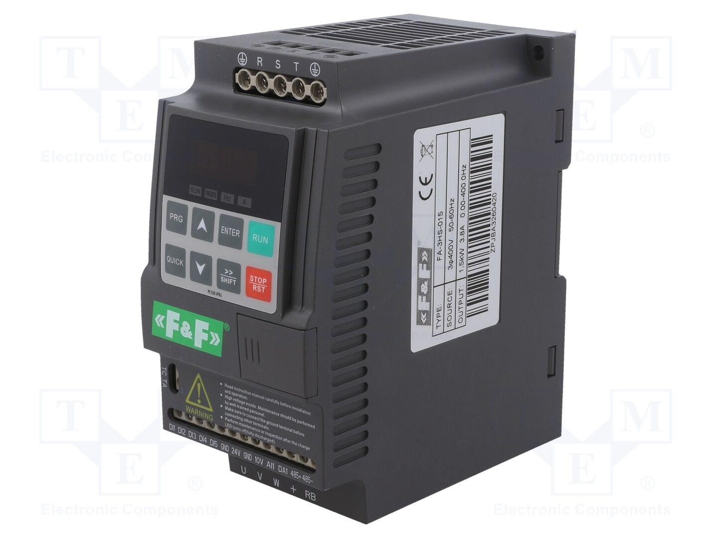 F&F FA-3HS-015 Kolmivaiheinvertteri 1,5kW