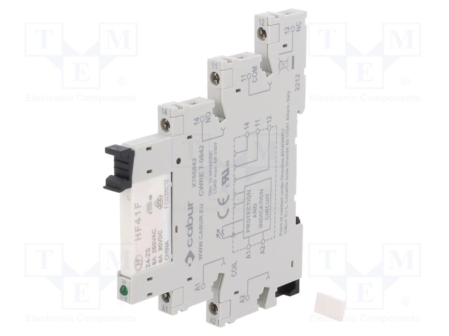 CABUR CWRE7-0842 Liitäntärele SPDT 24VAC/24VDC