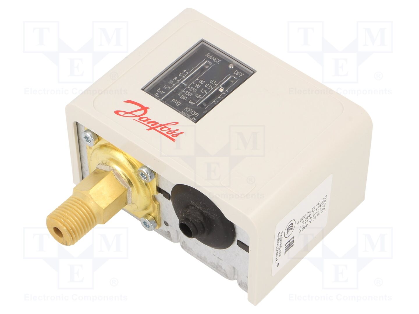 DANFOSS 060-118966 Painekytkin OUT 1: relay,SPDT