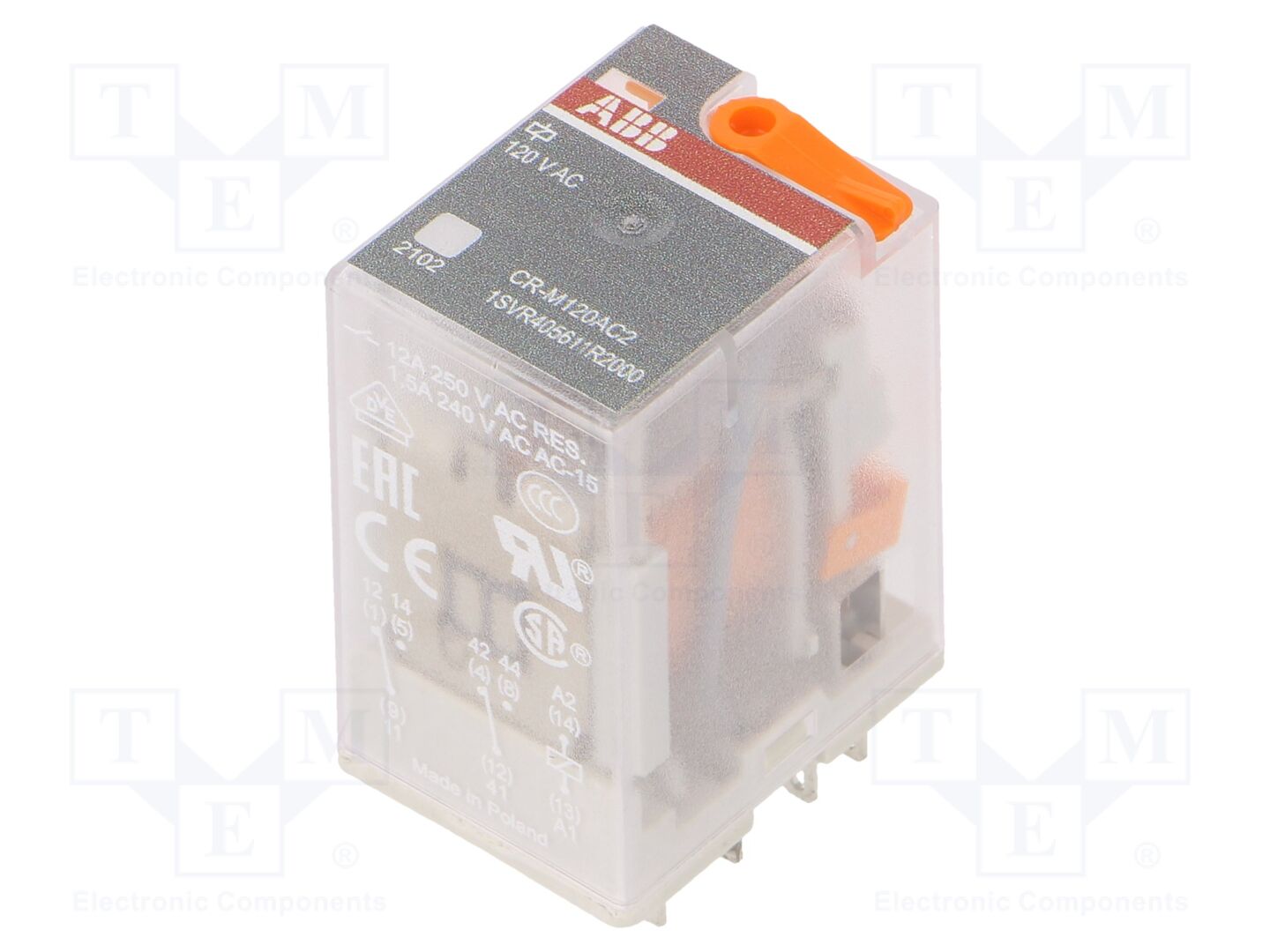 ABB CR-M120AC2 Sähkömagneettinen rele 120VAC
