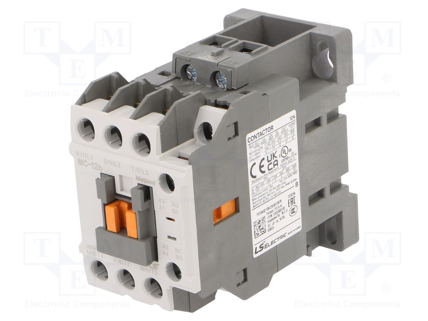 LS ELECTRIC MC-12B-24VAC Kontaktori 12A