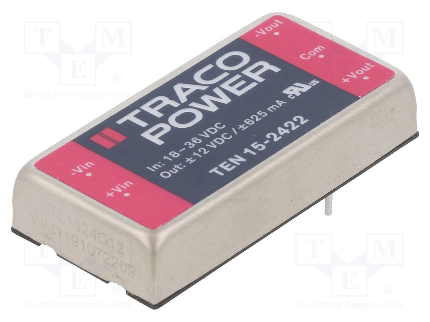TRACO POWER TEN15-2422 DC/DC-muunnin 15W