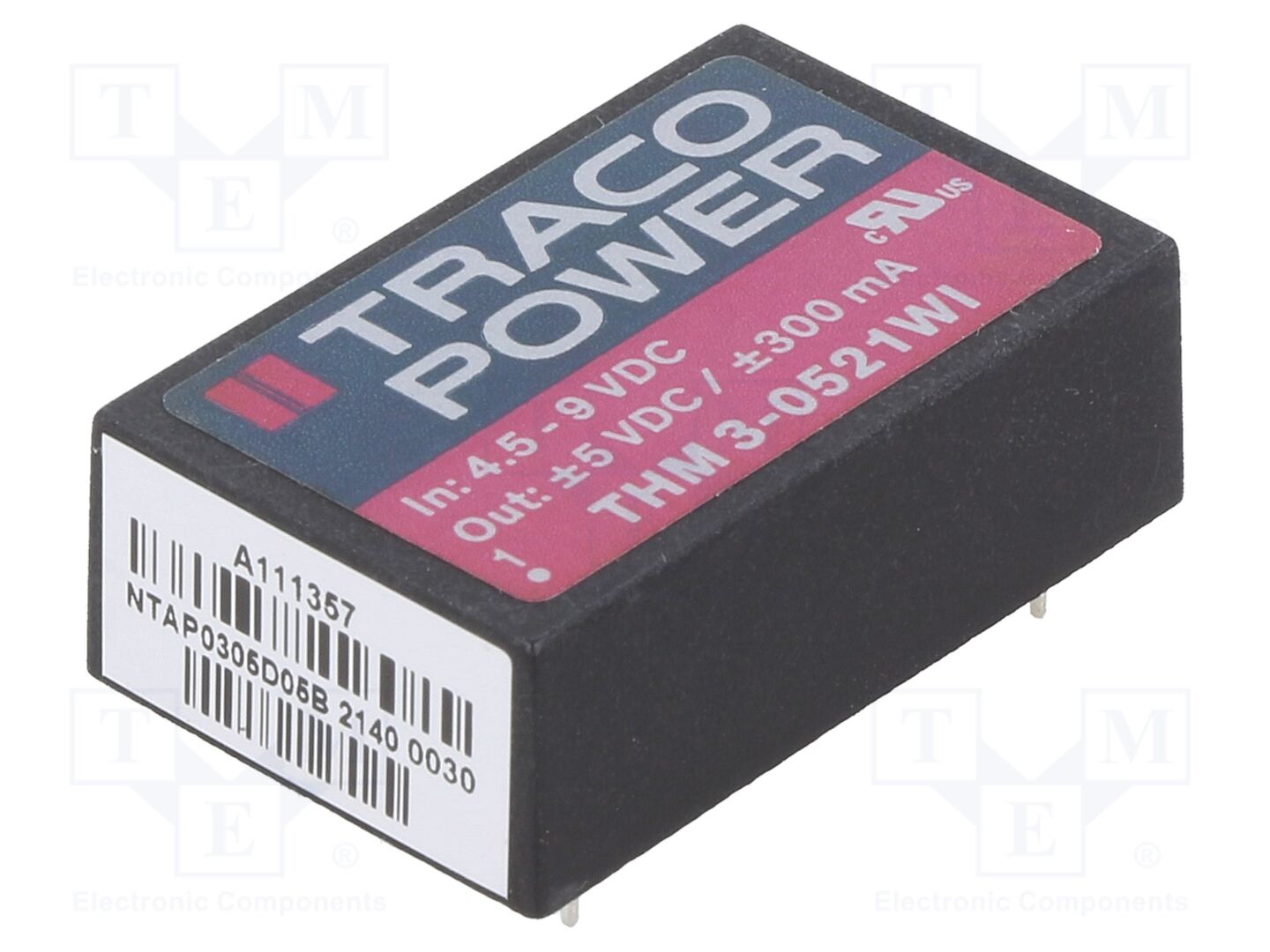 TRACO POWER THM3-0521WI DC/DC-muunnin 3W