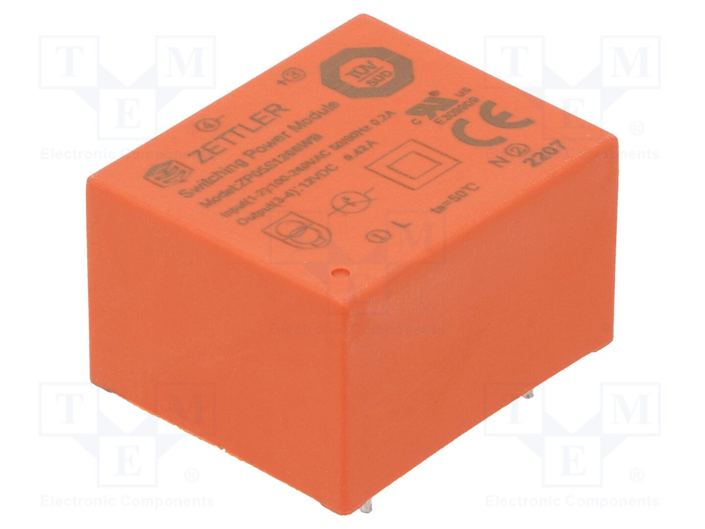 ZETTLER ZP05S1200WB PCB AC/DC-muunnin 5W