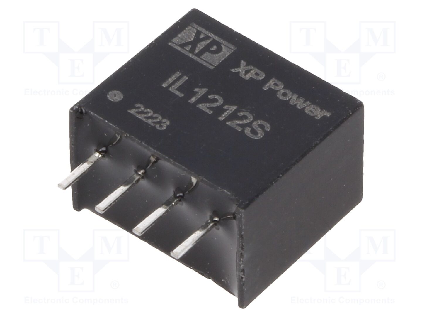 XP POWER IL1212S DC/DC-muunnin 2W, 12VDC/12VDC