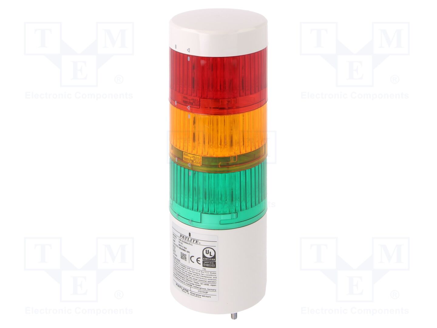 PATLITE LR6-3USBW-RYG Signalling Column 5VDC