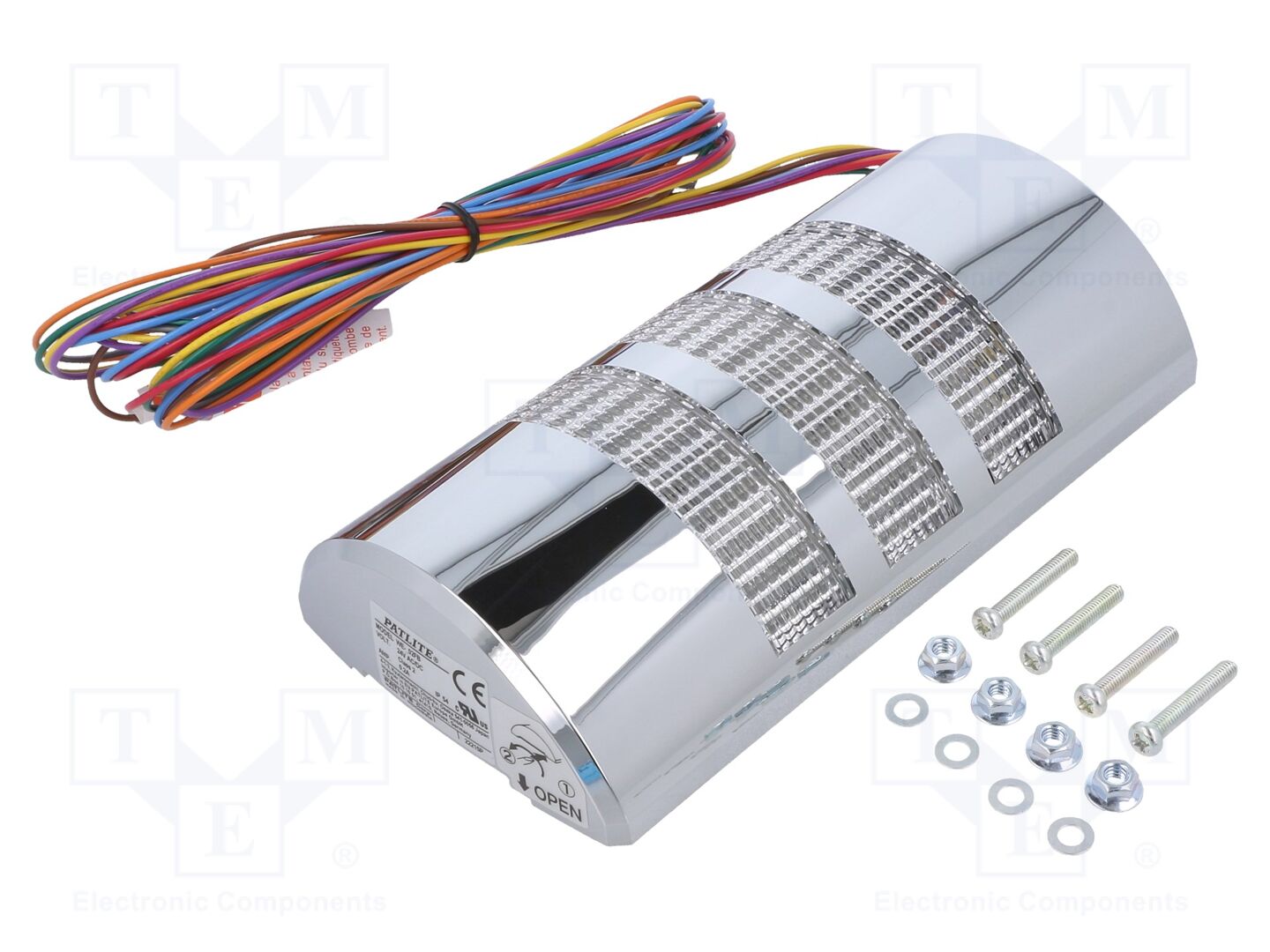 PATLITE WE-302FB-RYG Merkkivalopylväs LED 24V