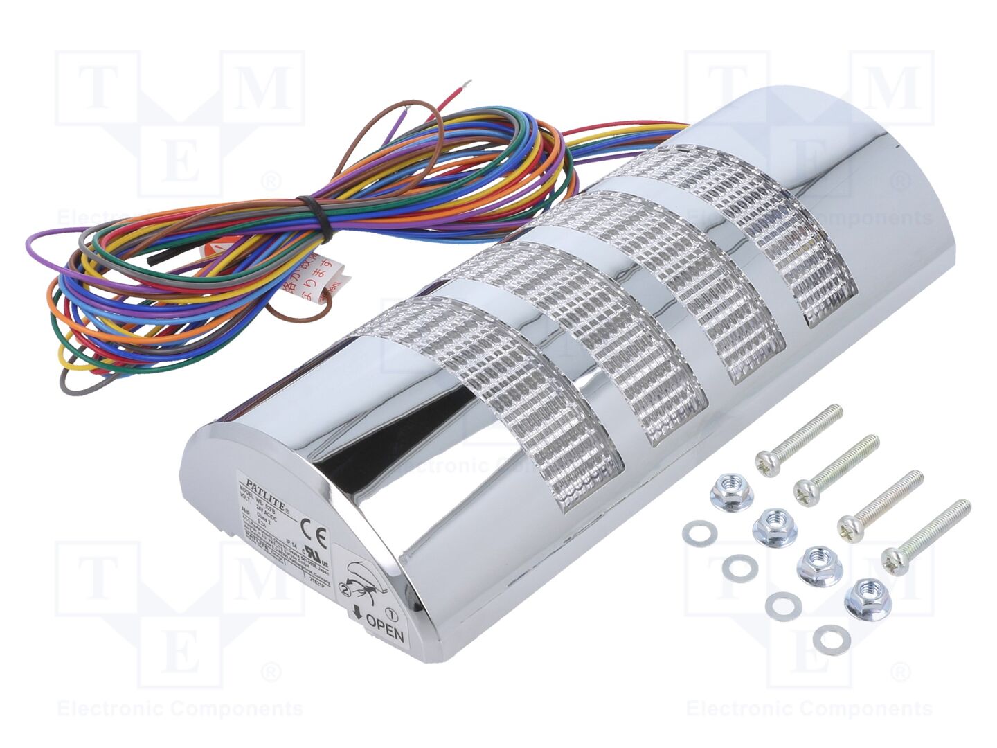 PATLITE WE-402FB-RYGB Merkkivalopylväs 24VDC